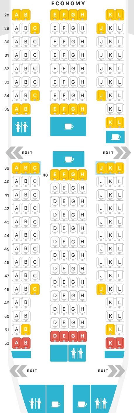 air france seat map